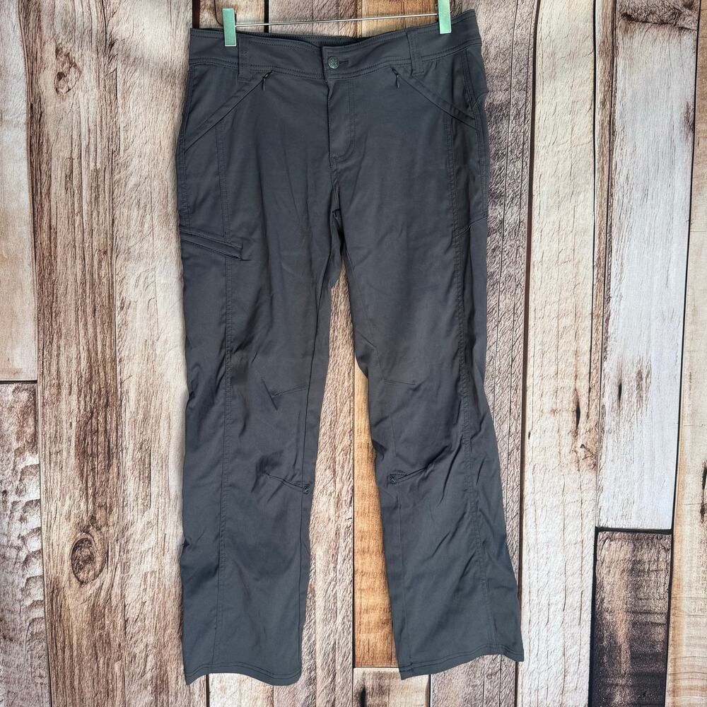 prAna Pants Utility Casual Sustainable Gray Outdoors Versatile Hiking Size 10
